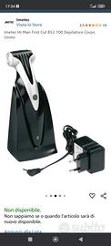 Depilatore uomo Imetec Hi-Man First Cut BS2