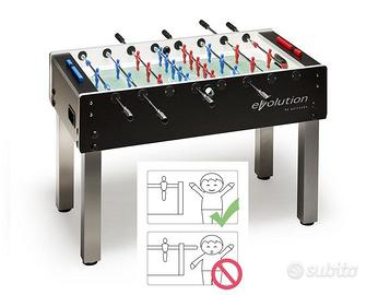 Gioco calcio balilla robusto e sicuro Garlando