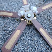 Lampadario con ventilatore