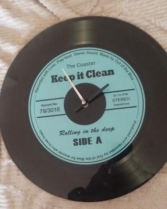 Orologio da parete vinile vintage 