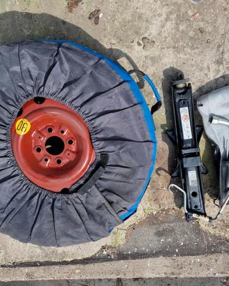 Kit ruota di scorta 15" multipla doblò