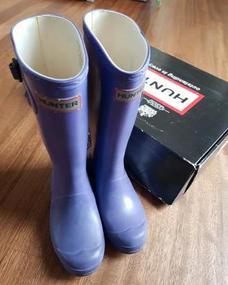 Stivali HUNTER taglia 32 + calzino tuttooriginale
