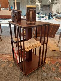 libreria in noce mod inglese