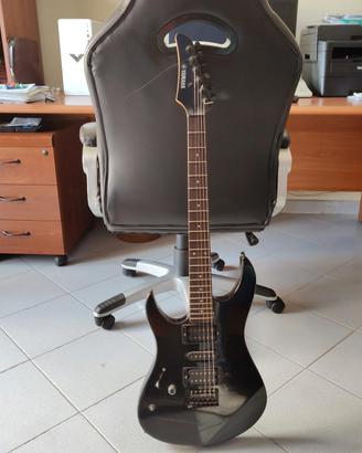 Chitarra elettrica mancina 