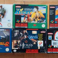 Lotto giochi SNES