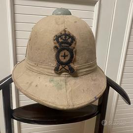 Casco coloniale fanteria regio esercito rei ww2