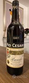 Barolo DOCG Pio Cesare del 1967.