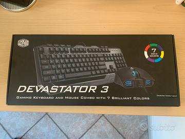 Mouse e tastiera gaming Cooler Master sigillati - Informatica In vendita a  Sassari