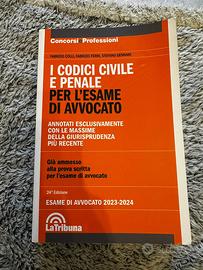 I codici civile e penale per l’esame di avvocato