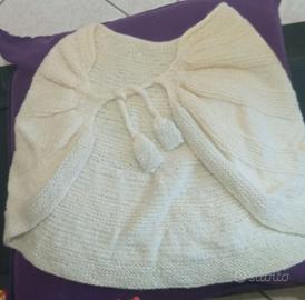 Mantella lana con set
