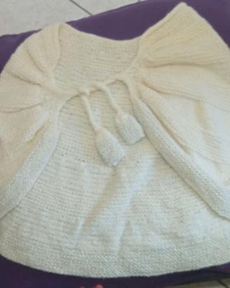 Mantella lana con set