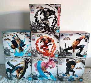 One Piece Duel Memories Ichiban-Kuji set 7 figures