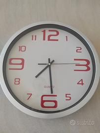 Orologio bianco da parete