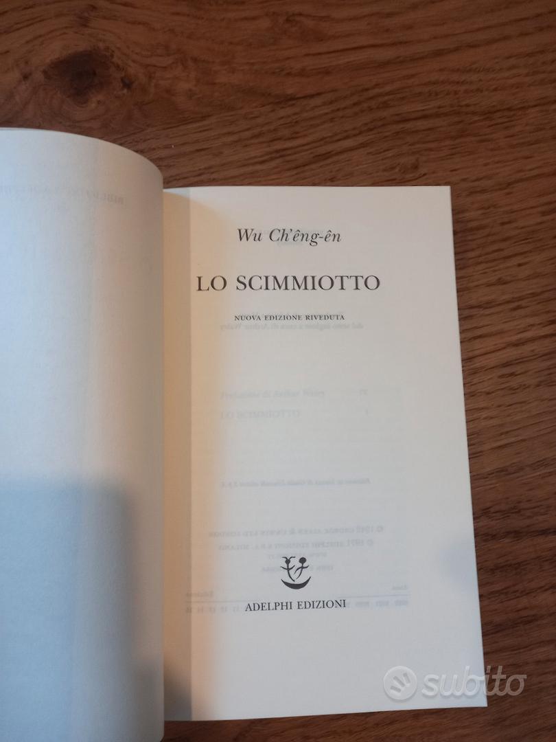 Lo scimmioto Wu Ch'eng-en Biblioteca Adelphi - Libri e Riviste In vendita a  Roma