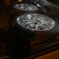 Cerchi e gomme 17 BBS replica