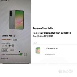 Samsung Galaxy A56 5g 256 gb