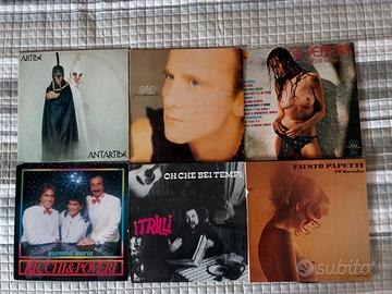 Raccolta n.6 vinili italiani