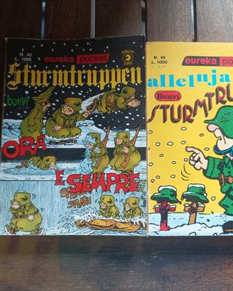 Lotto 2 fumetti Sturmtruppen Nr 40 e Nr 42