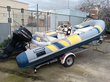 Gommone 4.60 + Carrello Omologato 