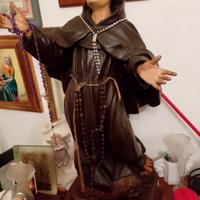 antica scultura in legno. San Pasquale.