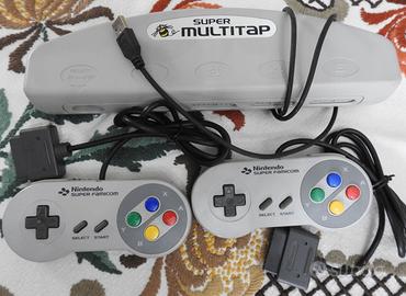 Multitap USB per PC Windows + Snes SFC Controller
