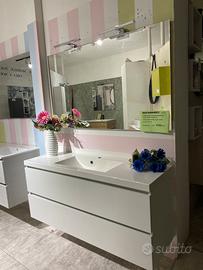 Mobile bagno lavabo stretto 120 × 40