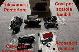 Dash Cam auto 4 telecamere con vista 360°