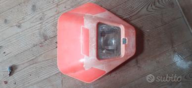Maschera portafaro con faro per cross enduro