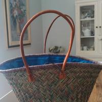 Borsa in rafia Vesto Pazzo