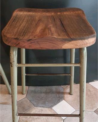 Sgabello Vintage Industriale 