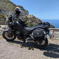 per HEPCO BECKER C-BOW BORSE HONDA CB500 KTM690