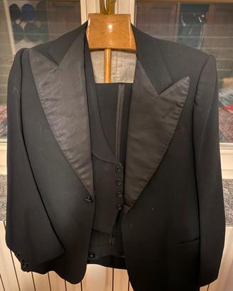 Smoking completo 3 pezzi 1930 originale