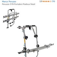 Portabici da auto adattabile