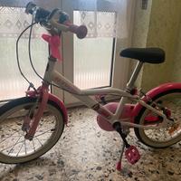 BTWIN Docto Girl 500 Bambina Bicicletta 16 Rotelle