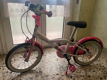 BTWIN Docto Girl 500 Bambina Bicicletta 16 Rotelle
