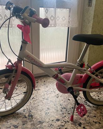 BTWIN Docto Girl 500 Bambina Bicicletta 16 Rotelle