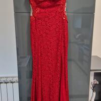 Abito rosso elegante S