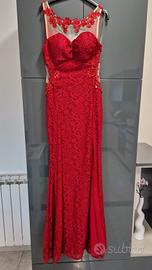 Abito rosso elegante S