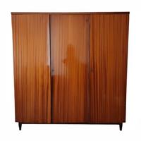 Armadio Vintage Anni '60 in Legno Lucido