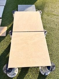 Pavimento galleggiante Aspen Beige 60x60 20 mm