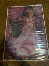 Quadro con Cornice – Stile Anime/Giappone