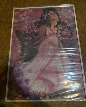 Quadro con Cornice – Stile Anime/Giappone