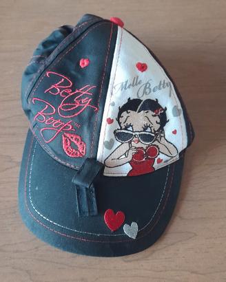 berretto con visiera Betty Boop