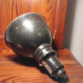 paralume smaltato stile industrial