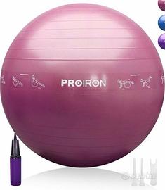 PROIRON Palla Fitness con Pattern di Pose, Fitball