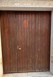 Portone in legno!