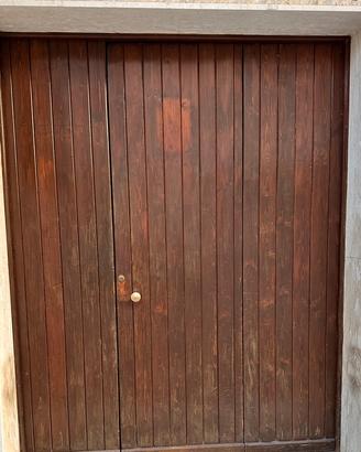 Portone in legno!
