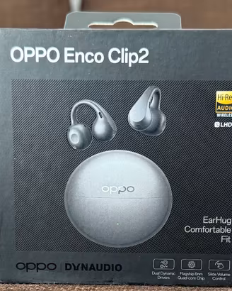 OPPO Enco Clip2 Cuffie Open-Ear, NUOVE