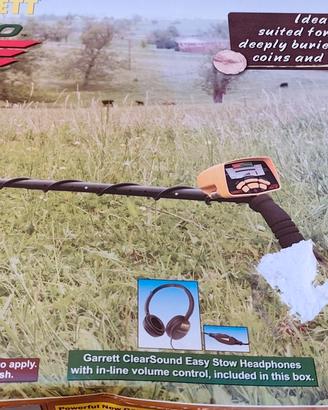 Kit Metal Detector Garrett EuroACE + Pinpointer AT
