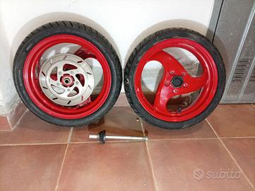 Cerchi piaggio nrg mc2 doppio disco